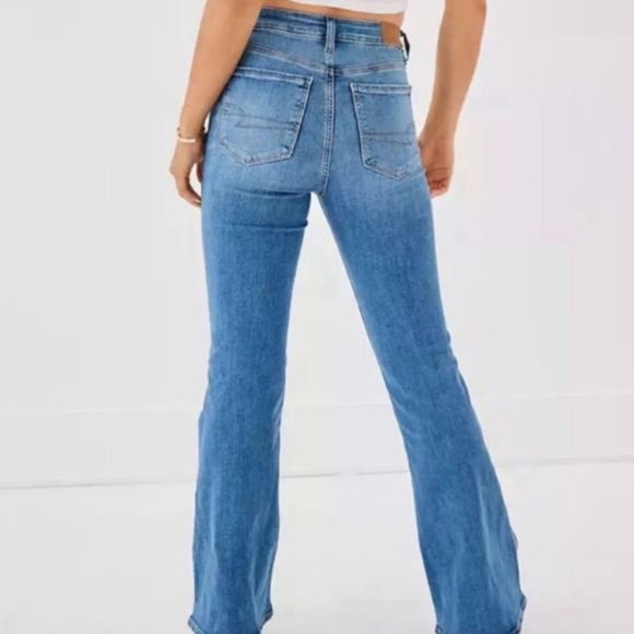 American Eagle Outfitters Jeans Nwts American Eagle Womens Ae Super Highrise Flare Next